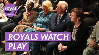 King Charles and Queen Camilla Watch Spectacular Live Theatre Performance