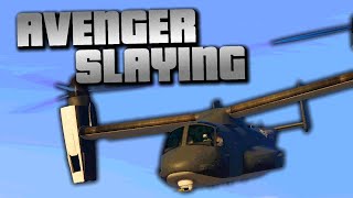 GTA Online: Slaying Enemies In The Avenger Until An Orb Spammer Ruins It