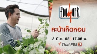 คะน้าเห็ดหอม : Foodwork (3 มี.ค. 62)