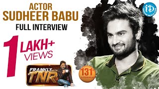 V Movie Actor Sudheer Babu Exclusive Interview || Frankly With TNR #131