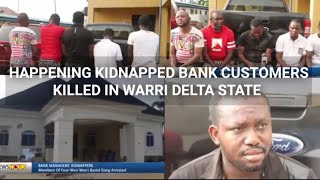 Bank Managers Kidnapper Members of Four Man Warri Based Gang Arrested.