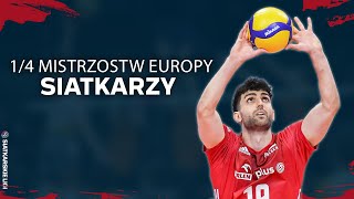 1/4 finałów Mistrzostw Europy 🏐 | Polska vs Serbia | Siatkarskie Ligi