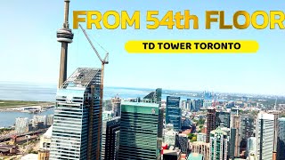 TORONTO TD TOWER-UP TO 54 FLOOR TORONTO  -4K-60--MAY 28/23  CANADA