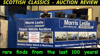 Morris Leslie - Scottish Classic Car Auction Sep2024. The widest selection of Classic and Retro Cars