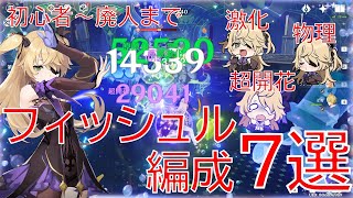 【原神】元祖最強サブアタッカー！フィッシュル最新ナタ環境編成7選！