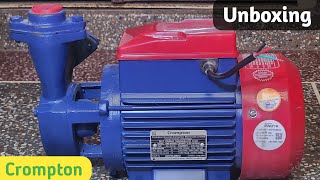 Crompton Mini Master 1 H.P. Surface Domestic Single Phase Pressure Pump Unboxing