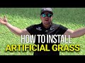 The Outdoor Living Pros | 7 Steps on How to Install Artificial Grass | (727) 349-1065