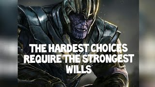 The Most Badass And wise Quotes Of Thanos | The Mad Titan Dialogues