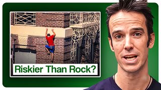 Tom Randall on DANGERS of Free Soloing Buildings