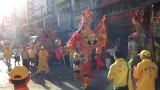 [宜蘭羅東慶安宮]甘輝將軍萬禮將軍拜廟勉民堂