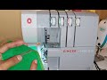 singer heavy duty overlock sewing machine