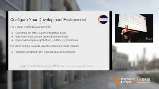 What if you contribute to Eclipse ? | EclipseCon Europe 2018
