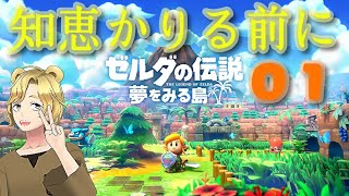 【ゼルダの伝説_夢をみる島】ゼルダしたいなあ…せや！【01】