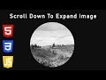 Clip Path Animation on scroll with HTML CSS & JavaScript | Animate ClipPath