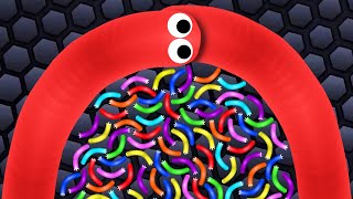 We ATE 100,000 SNAKES In Slither.io