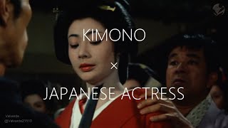 【日本の女優と着物】日本女侠伝 鉄火芸者 (1970) 藤純子 菅原文太 【KIMONO × JAPANESE ACTRESS】