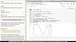 Numerical Methods in Python Series - Simple Interpolation