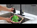 dicoya 4 function kitchen faucet with pull down sprayer