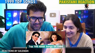 Pakistani Couple Reacts To Top 100 Songs Of 1999 | Bollywood Hit Songs Of 1999