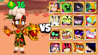 Boss Maisie VS All Brawlers | Brawl Stars New Brawler