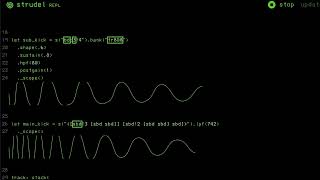 Livecoding Hard Groove Techno in Strudel from Scratch