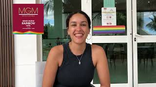 🌈Haya from Spain, shares with us about her Gran Muthu Rainbow experience🌈#destinosgaviota2023