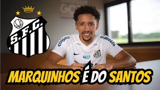 MARQUINHOS É O NOVO XERIFE DA ZAGA DO SANTOS! CHEGADA DO CAPITÃO DO PSG PROMETE REVOLUCIONAR!