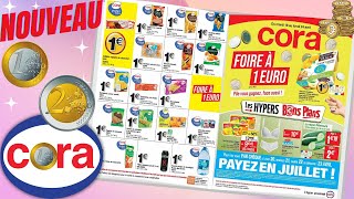 catalogue CORA du 18 au 24 avril 2023 🔴 Foire à 1€ - bons plans FRANCE