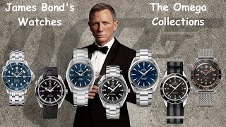 James Bond's Watches.The Omega Collections.Watches Worn In James Bond Movies.一口氣看完007系列詹姆斯邦德的欧米茄系列手表