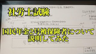 【社労士試験】国民年金2号被保険者について説明してみた