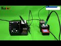 Online Class - SUGON T60 soldering station set in Expand function operation