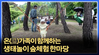 [대구미래교육뉴스] 대구유아교육진흥원, 「온(溫)가족이 함께하는 생태놀이 숲체험 한마당」개최