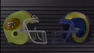 ABC MNF Classic 1989 49ers vs Rams Highlights (John Taylor Two 90+ yards TD)