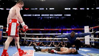 Canelo Alvarez vs Amir Khan Highlights - Boxing