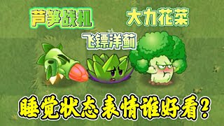 Pvz2: After the plant attacks, the expression that goes to sleep, who is the most beautiful?