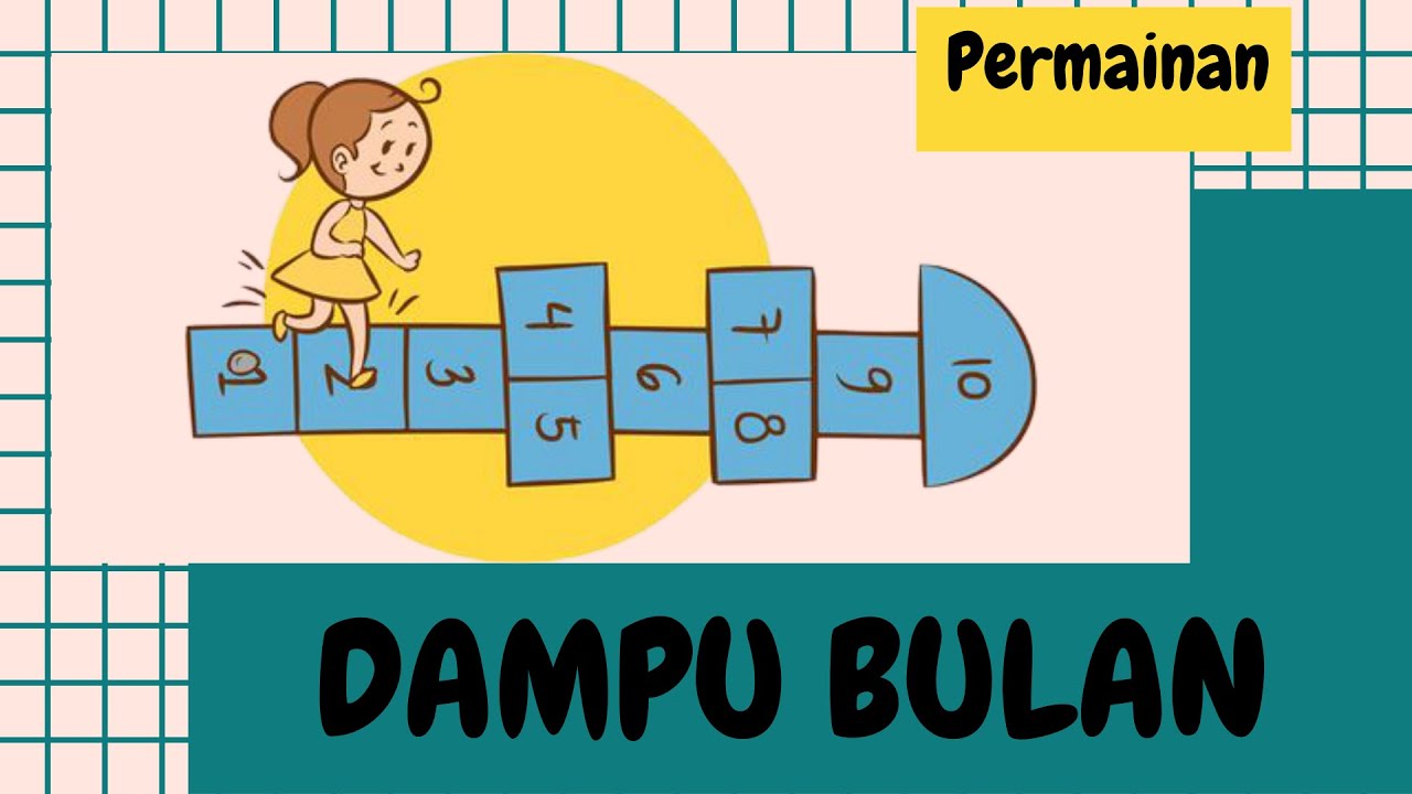 PERMAINAN TRADISIONAL DAMPU BULAN - YouTube