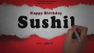 Happy Birthday Sushil | Whatsapp Status Sushil