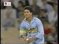 Sachin Tendulkar Ball by Ball 41st Over & Game Ends in Tie vs Westindies | Benson & Hedges 1991-92