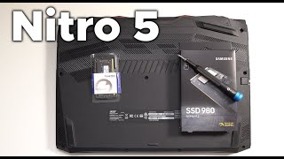 Acer Nitro 5 SSD and RAM Upgrade