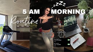 5 am summer morning routine | getting into a habit of waking up at 5am, becoming *THAT GIRL*