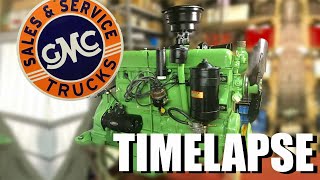 TIME LAPSE Engine Rebuilt GMC cckw