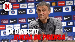 EN DIRECTO | Rueda de prensa de Luis Enrique y Willian Pacho previa al partido de Champions