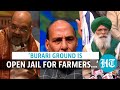 Amit Shah, Rajnath Singh, JP Nadda meet; farmers call Burari ground ‘open jail’