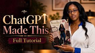 How to Create the VIRAL ChatGPT Journals, Planners & Printables | FULL TUTORIAL