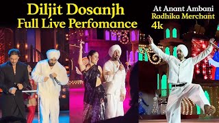 Diljit Dosanjh Full Magical Performance | At Anant Ambani and Radhika Merchant PreWedding