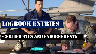 Logbook Entries Certificates and Endorsements | CFI Checkride Prep