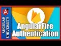 💥 Angular Authentication with AngularFire & Firebase UI