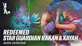 Redeemed Star Guardian Rakan & Xayah | Skins Overview [Wild Rift CN] League of Legends - [英雄联盟手游]