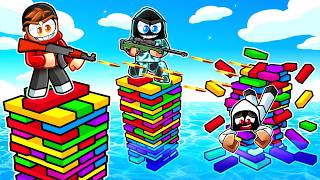 ROBROS PLAY PEW PEW BLOCKS IN ROBLOX!