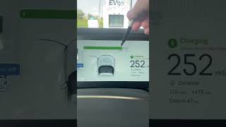 How long does charging take? Depends on charge speed. How much does it cost? $0.35/min Rivian R1T EV